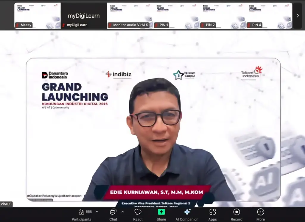 Telkom Luncurkan Program KID 2025: Kenalkan AI, IoT, Big Data, dan Cybersecurity untuk Siswa